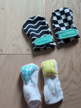 Lovevery Mittens and Jingle Socks